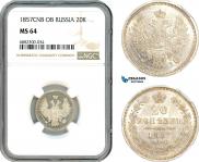 20 kopecks 1857 year