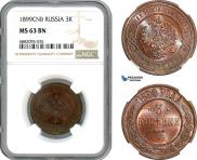 3 kopecks 1899 year