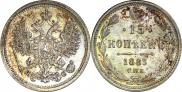 15 копеек 1883 года