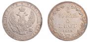 3/4 roubles - 5 złotych 1839 year