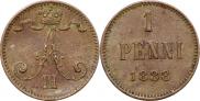 1 penni 1888 year