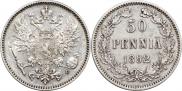 50 pennia 1892 year