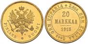 20 markkaa 1913 year