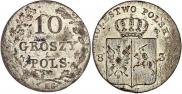 10 groszy 1831 year