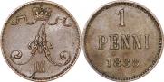 1 penni 1888 year