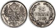 25 pennia 1872 year