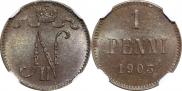 1 penni 1903 year