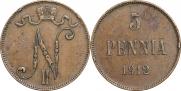 5 pennia 1912 year