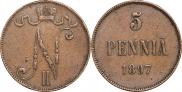 5 pennia 1897 year