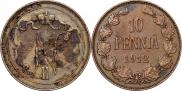 10 pennia 1912 year