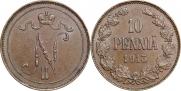 10 pennia 1913 year