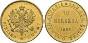 10 markkaa 1882 year