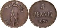 5 pennia 1897 year