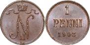 1 penni 1903 year