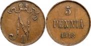 5 pennia 1912 year