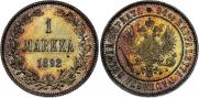 1 markka 1892 year