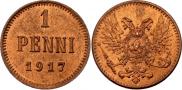 1 penni 1917 year