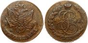 5 kopecks 1781 year