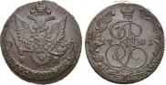 5 kopecks 1781 year