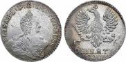 1/6 Thaler 1761 year