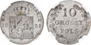 10 groszy 1831 year