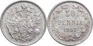 50 pennia 1907 year