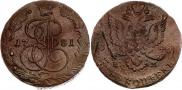 5 kopecks 1781 year