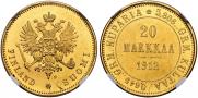 20 markkaa 1912 year