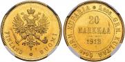 20 markkaa 1912 year