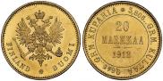 20 markkaa 1912 year