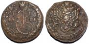 5 kopecks 1781 year