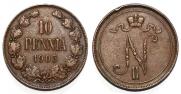 10 pennia 1905 year