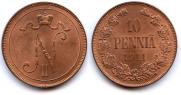 10 pennia 1911 year