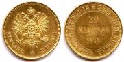 20 markkaa 1912 year