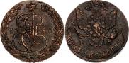 5 kopecks 1780 year