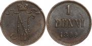 1 penni 1899 year