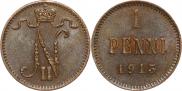 1 penni 1913 year