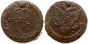 5 kopecks 1782 year