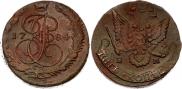 5 kopecks 1784 year