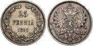 25 pennia 1890 year