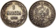 1 markka 1892 year