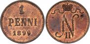 1 penni 1899 year