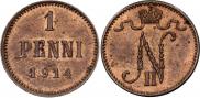 1 penni 1914 year