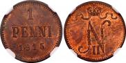 1 penni 1915 year