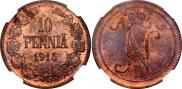 10 pennia 1915 year