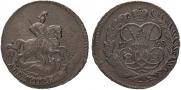 2 kopecks 1758 year