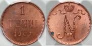 1 penni 1906 year