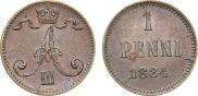 1 penni 1884 year