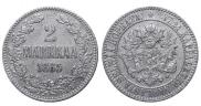 2 markkaa 1865 year