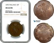 10 pennia 1895 year